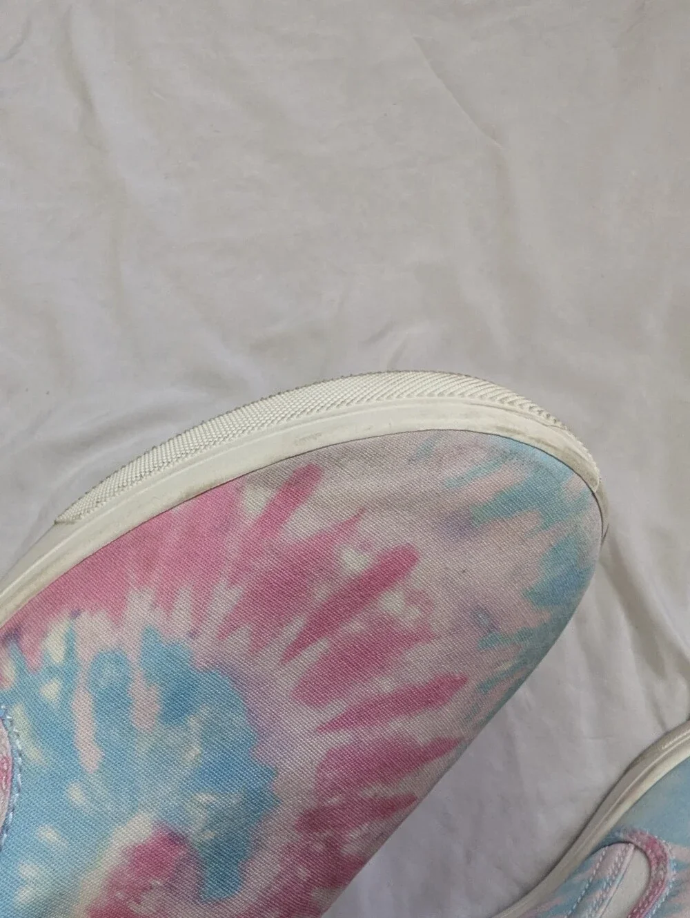 Skechers Blue Pink Tie-dye Slip On Comfort Shoes Women's Size 10